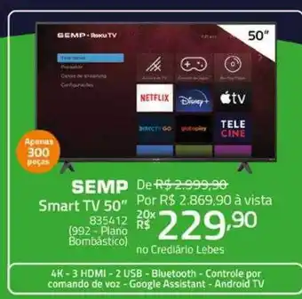 Semp smart tv 50