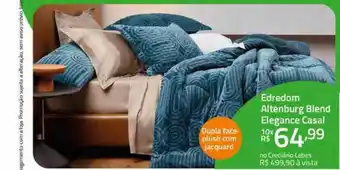Lojas Lebes Edredom altenburg blend elegance casal oferta