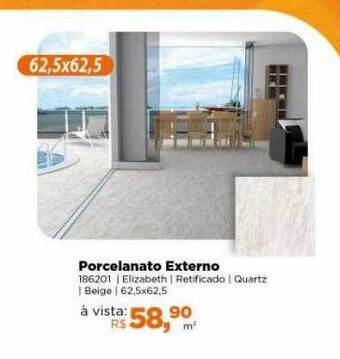 Lojas TaQi Porcelanato externo oferta