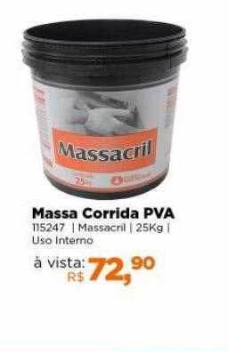 Lojas TaQi Massa corrida pva oferta