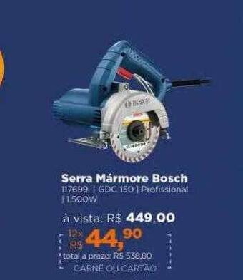 Lojas TaQi Serra mármore bosch oferta