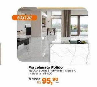 Lojas TaQi Porcelanato polido oferta