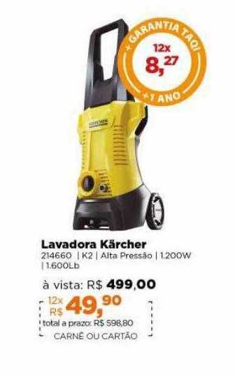 Lojas TaQi Lavadora kärcher oferta