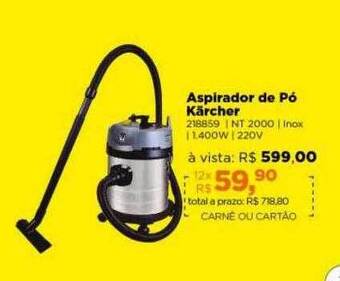 Lojas TaQi Aspirador de pó kärcher oferta