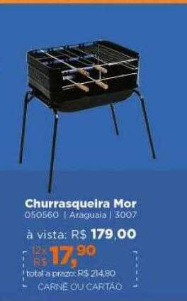 Lojas TaQi Churrasqueira mor oferta
