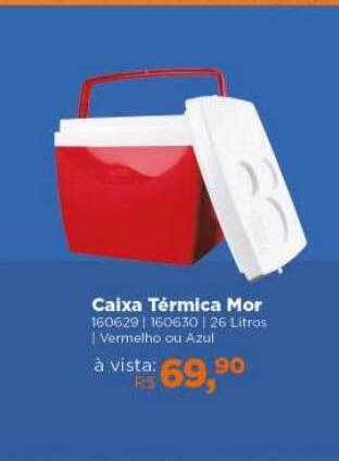 Lojas TaQi Caixa térmica mor oferta