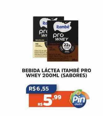 Pinheiro Supermercado Bebida lactea itambé pro whey oferta