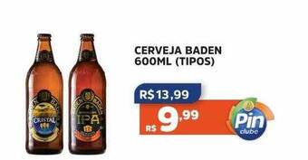 Pinheiro Supermercado Cerveja baden 600ml oferta