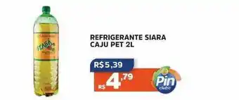 Pinheiro Supermercado Refrigerante siaraa caju oferta