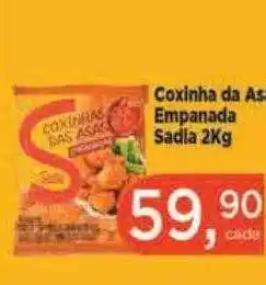 Royal Supermercados Coxinha da asa empanada sadia oferta