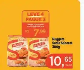Royal Supermercados Nuggets sadia sabores oferta