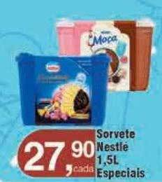 Royal Supermercados Sorvete nestlé oferta