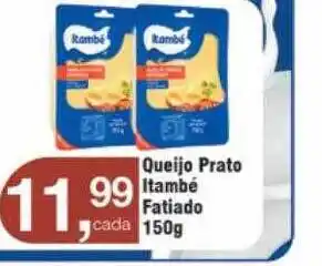 Royal Supermercados Queijo prato itambé fatiado oferta