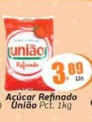 Açúcar refinado união