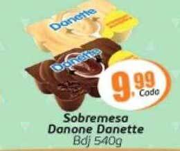 Sobremesa danone danette