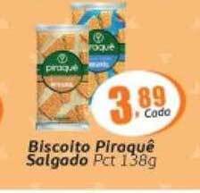 Biscoito piraquê salgado