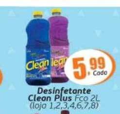 Supermercados Archer Desinfetante clean plus oferta