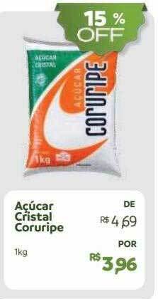 Hiperideal Supermercados Açúcar cristal coruripe oferta