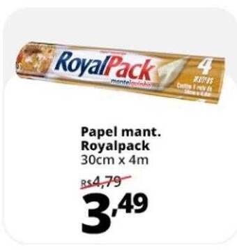 Supermercados Baklizi Papel mant. royalpack oferta
