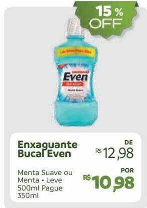 Enxaguante bucal even