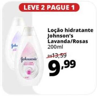 Supermercados Baklizi Loção hidratante johnson's lavanda-rosas oferta