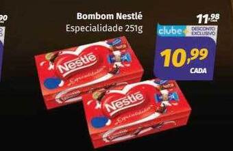 Supermercados Cidade Canção Bombom nestlé oferta