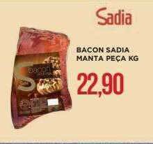 Apoio Mineiro Bacon sadia manta peça kg oferta