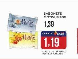Apoio Mineiro Sabonete motivus oferta