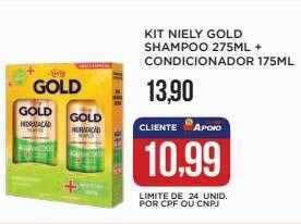 Kit niely gold shampoo + condicionador