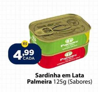 Super Show Sardinha em lata palmeira sabores oferta