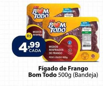 Super Show Fígado de frango bom todo bandeja oferta