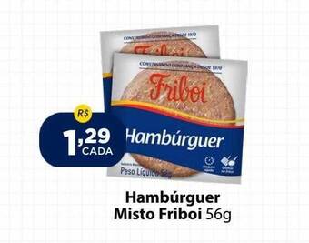 Super Show Hambúrguer misto friboi oferta
