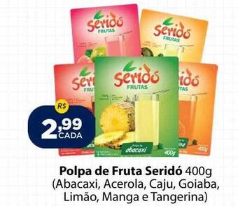 Super Show Polpa de fruta seridó oferta