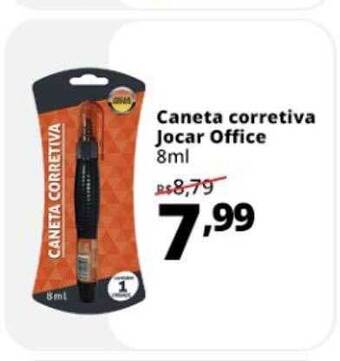 Supermercados Baklizi Caneta corretiva jocar office oferta