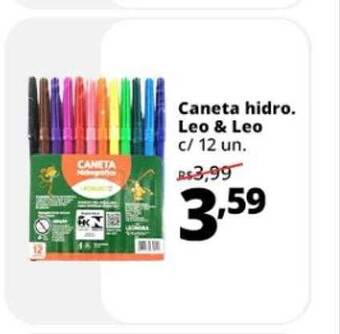 Supermercados Baklizi Caneta hidro. leo & leo c- 12 oferta