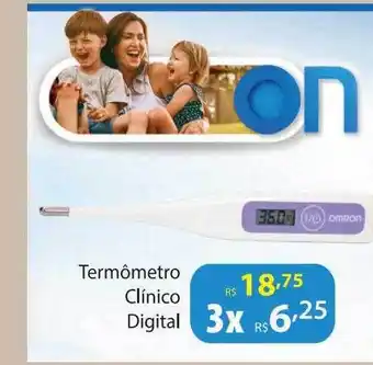 Termômetro clínico digital