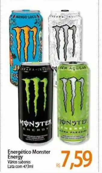 Atacadão Energético monster energy oferta
