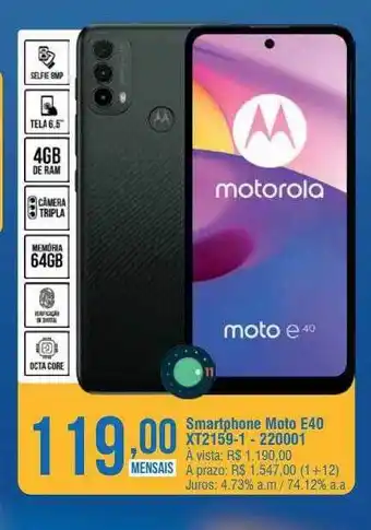 Berlanda Smartphone moto e40 xt2159-1 motorola oferta