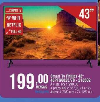 Berlanda Smart tv philips 43 oferta