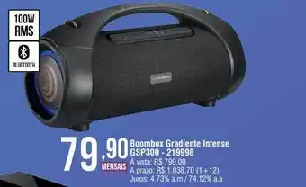 Boombox gradiente intense gsp300