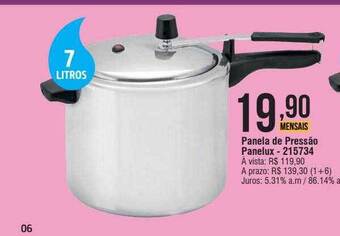 Berlanda Panela de pressão panelux oferta