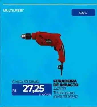 Lojas Certel Furadeira de impacto oferta