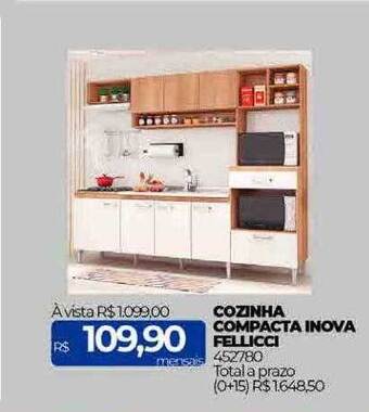 Cozinha compacta inova fellicci