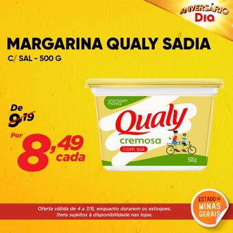 Dia Margarina Qualy Sadia c/ sal 500g oferta