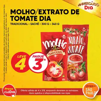 Dia Molho/ Extrato de Tomate Dia oferta