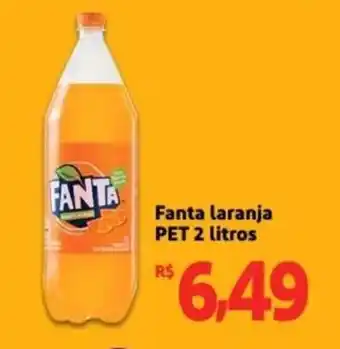 Extra Supermercado Fanta laranja pet 2L oferta