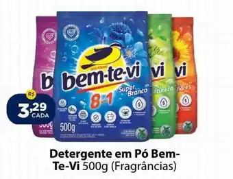 Detergente em pó bem-te-vi