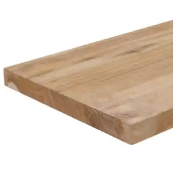 Leroy Merlin Painel de madeira teca 1,9cm natural 20x80cm settis oferta