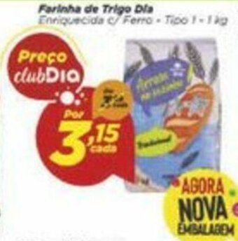 Dia Farinha de Trigo Dia 1kg oferta