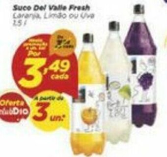 Dia Suco Del Valle Fresh 1.5L oferta
